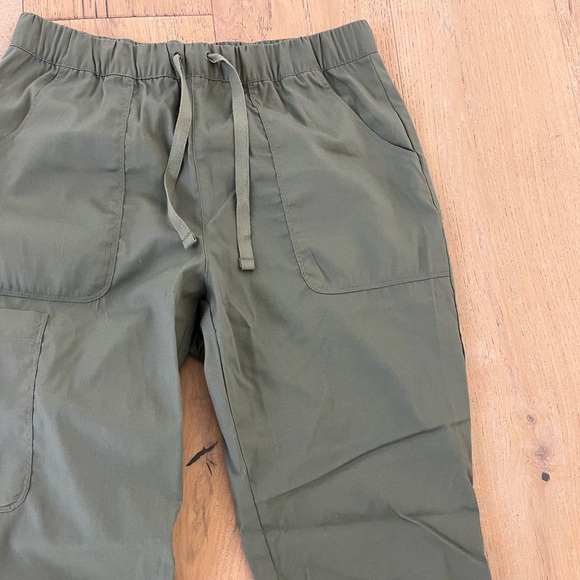 Matrix by Maevn Women's Solid Scrub Pants - Size Small Green Olive Straight Leg - Picture 4 of 6